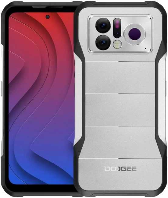 Смартфон Doogee V20 Pro 12GB/256GB (серебристый) - фото