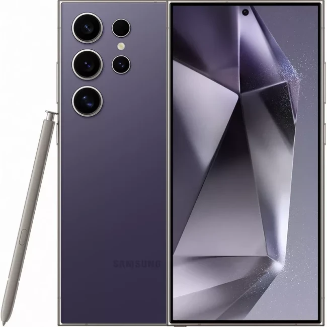 Смартфон Samsung Galaxy S24 Ultra SM-S9280 12GB/512GB (титановый фиолетовый) - фото