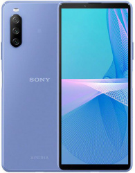 Смартфон Sony Xperia 10 III Dual SIM 6Gb/128Gb Blue (XQ-BT52) - фото