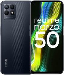 Смартфон Realme Narzo 50 RMX3286 4GB/128GB черный (международная версия) - фото