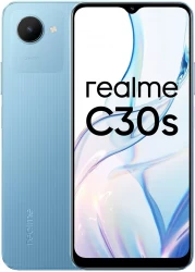 Смартфон Realme C30s 4GB/64GB синий (международная версия) - фото