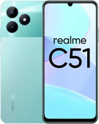 Смартфон Realme C51 RMX3830 4GB/128GB (мятно-зеленый) - фото