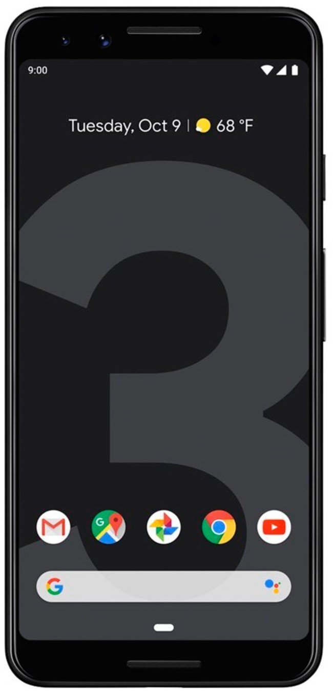 Купить Смартфон Google Pixel 3 64Gb Black в Минске. Интернет магазин  мобильных телефонов.