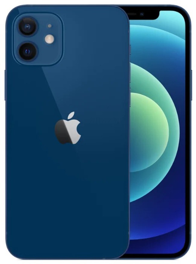 Смартфон Apple iPhone 12 256Gb Blue - фото