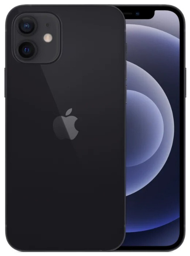 Смартфон Apple iPhone 12 256Gb Black - фото