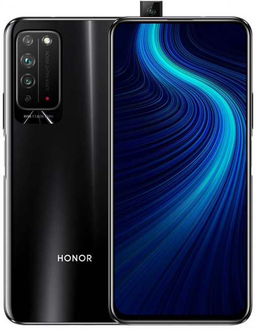 Смартфон Honor 10X 6Gb/64Gb TEL-TN00 Black (китайская версия) - фото