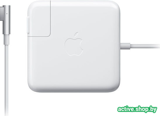Сетевое зарядное Apple 60W MagSafe Power Adapter MC461Z/A - фото