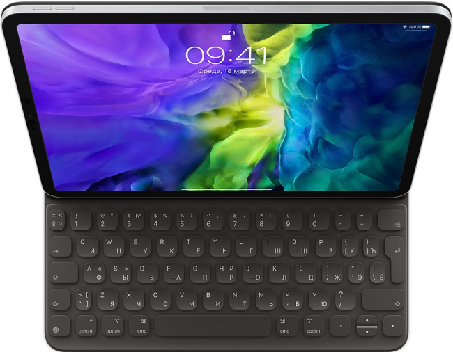 Клавиатура Apple Smart Keyboard Folio для iPad Pro 11 (русская раскладка) - фото