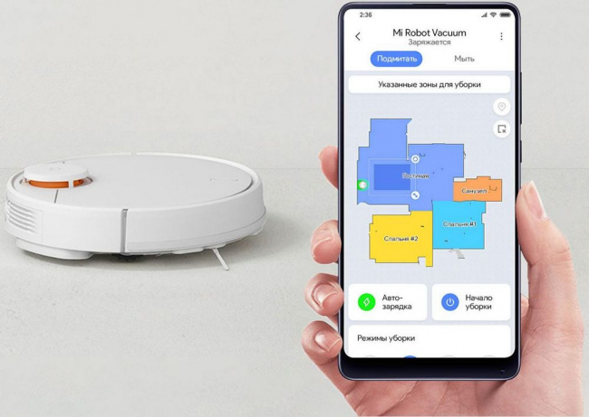 Робот-пылесос Xiaomi Mi Robot Vacuum-Mop P STYTJ02YM Белый - фото7
