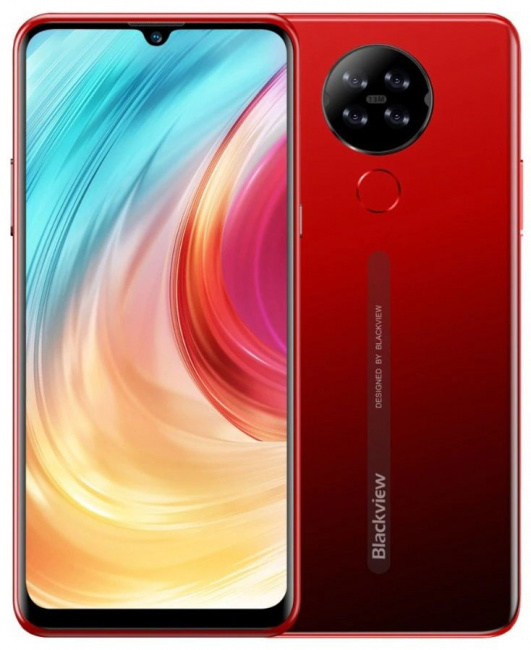 Смартфон Blackview A80 Red - фото