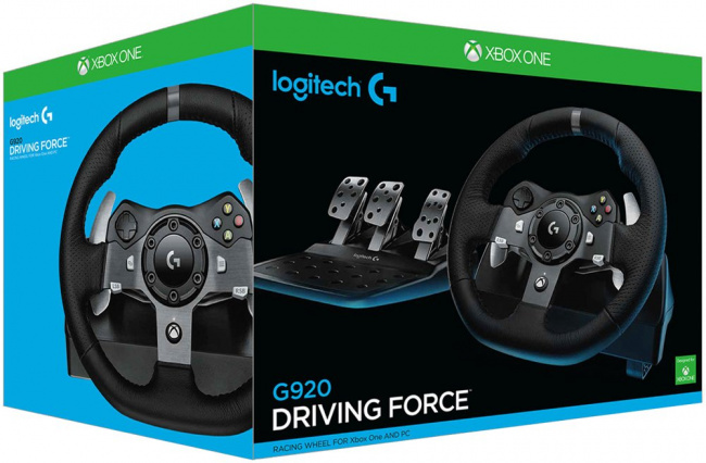 Руль Logitech G920 - фото5