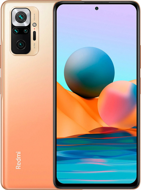 Смартфон Redmi Note 10 Pro 8Gb/128Gb Bronze (Global Version) - фото