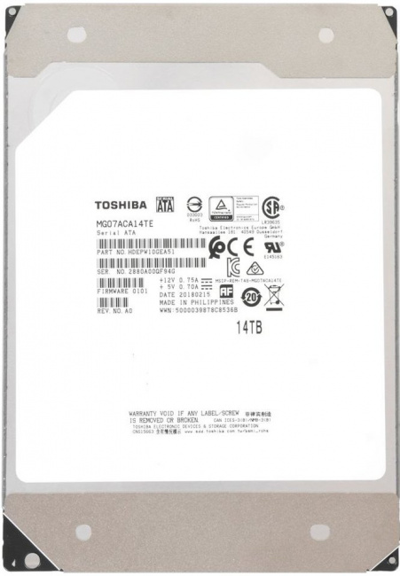 Жесткий диск Toshiba MG07ACA14TE 14000Gb - фото