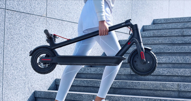 Электросамокат Xiaomi Mi Electric Scooter 1S Black - фото7