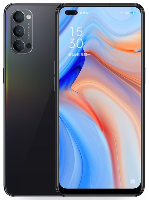 Смартфон Oppo Reno4 5G 8Gb/128Gb Black (китайская версия) - фото