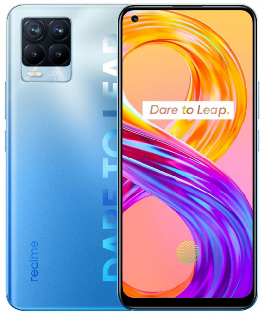 Смартфон Realme 8 Pro 6Gb/128Gb Blue (Global Version) - фото