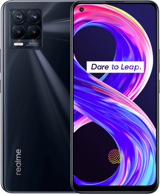 Смартфон Realme 8 Pro 8Gb/128Gb Punk Black (Global Version) - фото