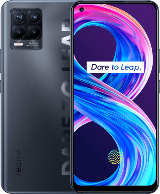 Смартфон Realme 8 Pro 8Gb/128Gb Infinite Black (Global Version) - фото