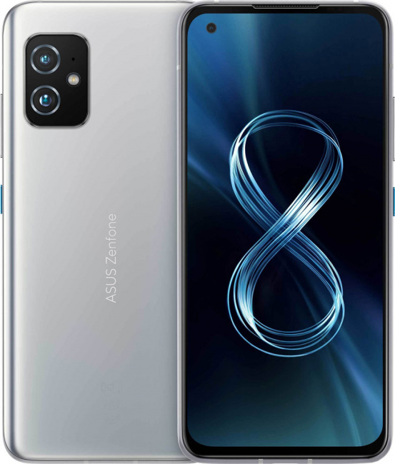 Смартфон Asus Zenfone 8 16Gb/256Gb Silver (ZS590KS) - фото