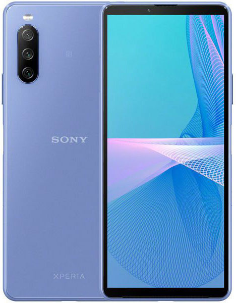 Смартфон Sony Xperia 10 III Dual SIM 6Gb/128Gb Blue (XQ-BT52) - фото