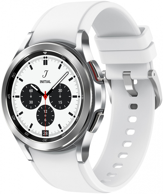 Смарт-часы Samsung Galaxy Watch4 Classic 42мм (серебро) - фото