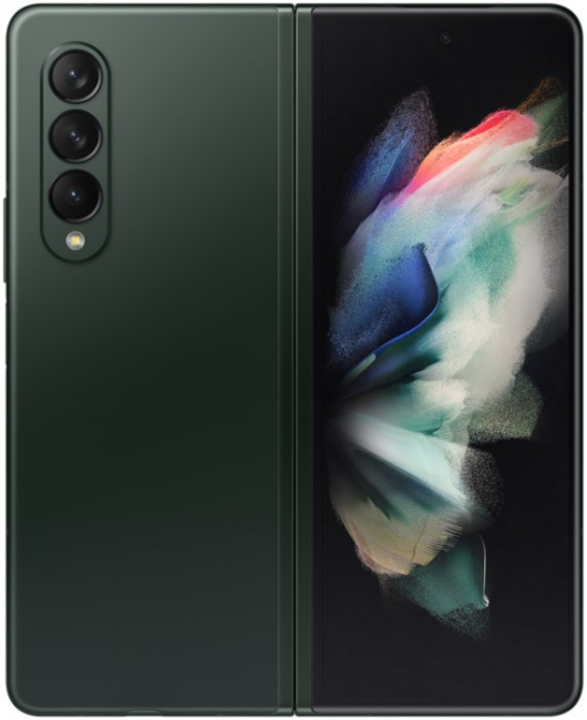 Смартфон Samsung Galaxy Z Fold3 5G 12Gb/256Gb Green - фото