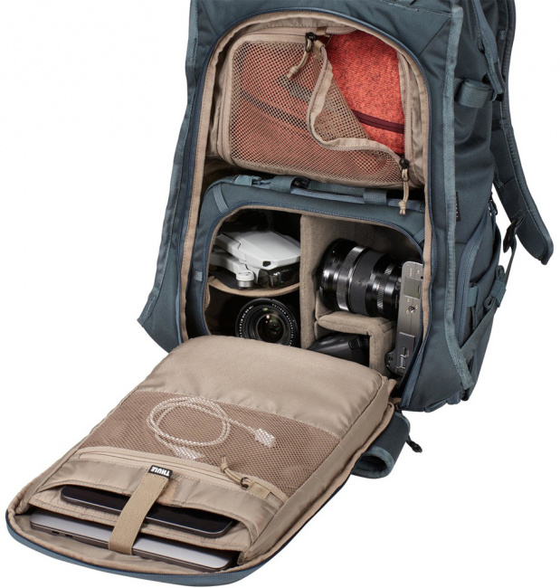 Рюкзак для фотоаппарата Thule Covert DSLR Backpack 24L Dark Slate - фото4