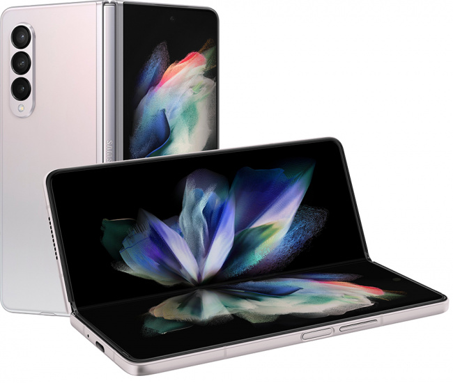 Смартфон Samsung Galaxy Z Fold3 5G 12Gb/512Gb Silver - фото2