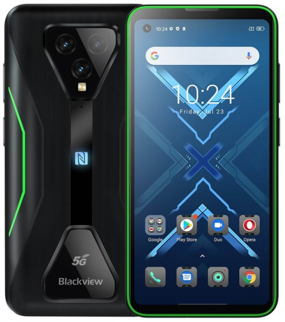 Смартфон Blackview BL5000 (зеленый) - фото