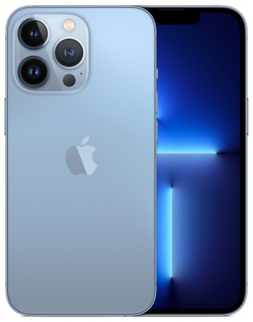 Смартфон Apple iPhone 13 Pro 128Gb (небесно-голубой)  - фото