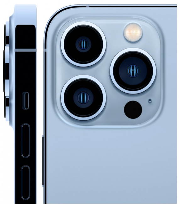 Смартфон Apple iPhone 13 Pro 128Gb (небесно-голубой)  - фото2