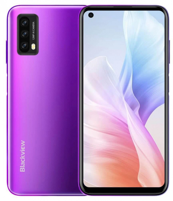 Смартфон Blackview A90 Purple - фото