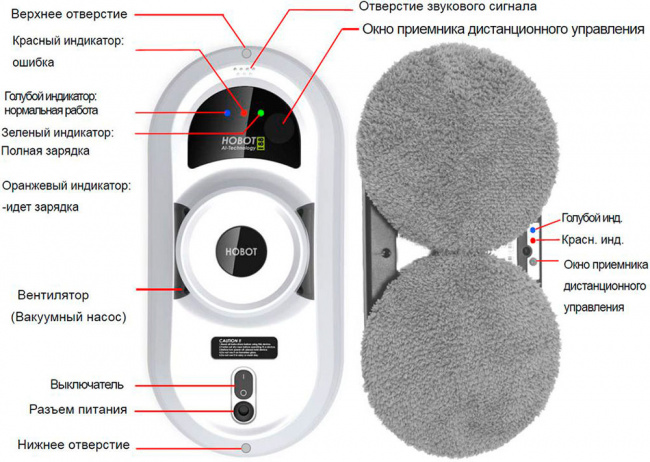 Робот для мытья окон Hobot 368 - фото3