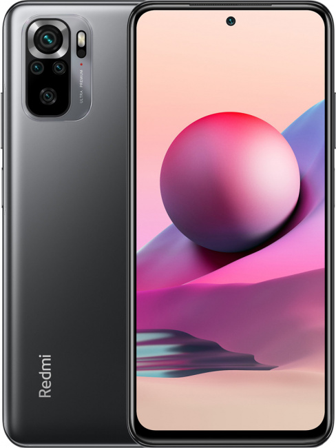 Смартфон Redmi Note 10S 8Gb/128Gb без NFC Gray (Global Version) - фото