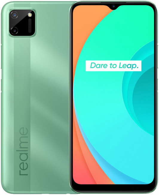 Смартфон Realme C11 RMX2185 2Gb/32Gb Green - фото