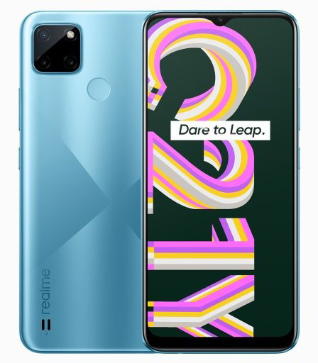 Смартфон Realme C21Y RMX3261 4GB/64GB голубой (международная версия)