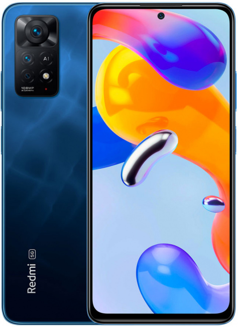 Смартфон Redmi Note 11 Pro 5G 8GB/128GB синий (международная версия) - фото
