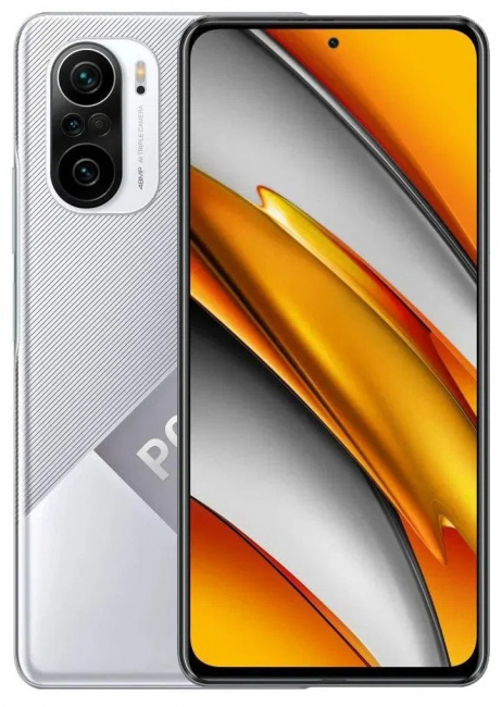 Смартфон POCO F3 6Gb/128Gb Silver (Global Version) - фото