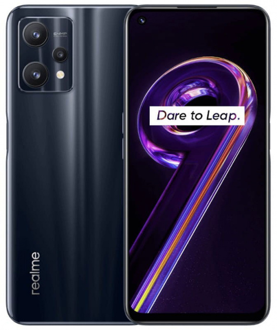 Смартфон Realme 9 Pro 8GB/128GB (полночный черный) - фото