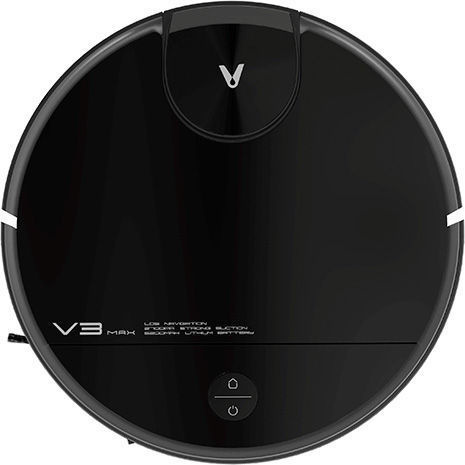 Робот-пылесос Viomi Robot Vacuum V3 Max Черный - фото