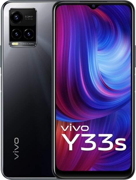 Смартфон Vivo Y33s 4GB/128GB черное зеркало (международная версия)