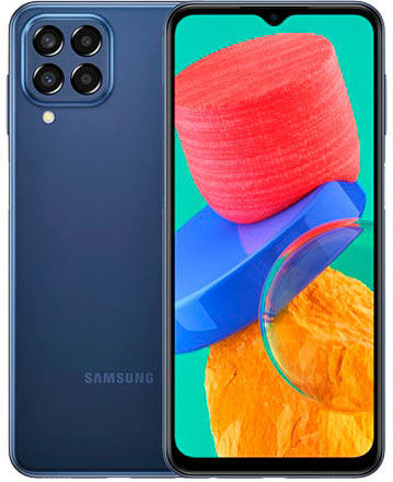 Смартфон Samsung Galaxy M33 5G 6GB/128GB синий (SM-M336B/DS) - фото