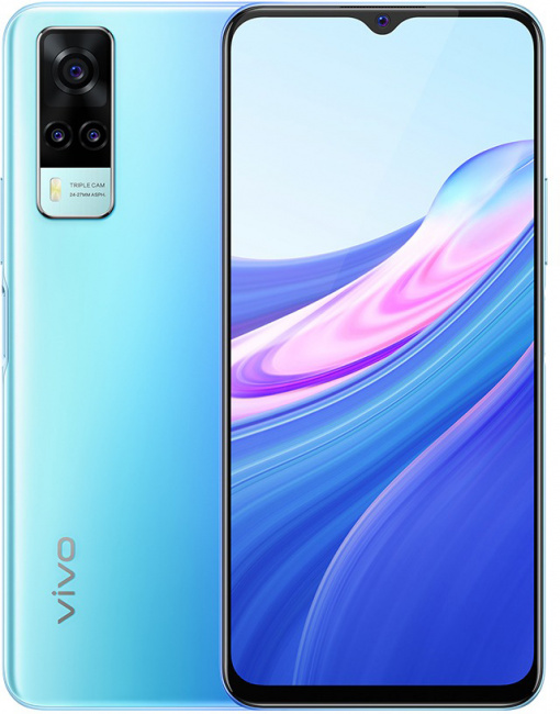 Смартфон Vivo Y31 4Gb/128Gb Blue (Global Version) - фото