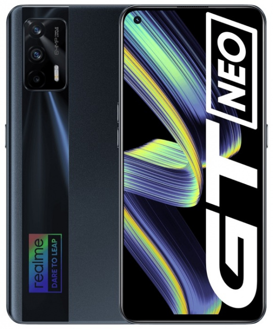 Смартфон Realme GT Neo 5G 12GB/256GB (черный) - фото