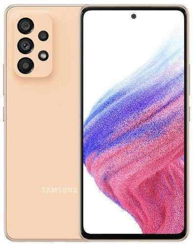 Смартфон Samsung Galaxy A53 5G 8GB/256GB розовый (SM-A5360) - фото