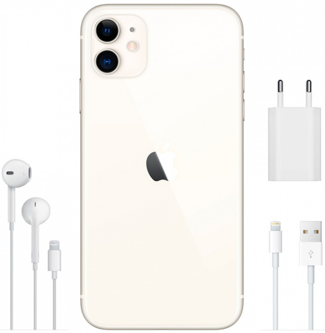 Смартфон Apple iPhone 11 64Gb White - фото4