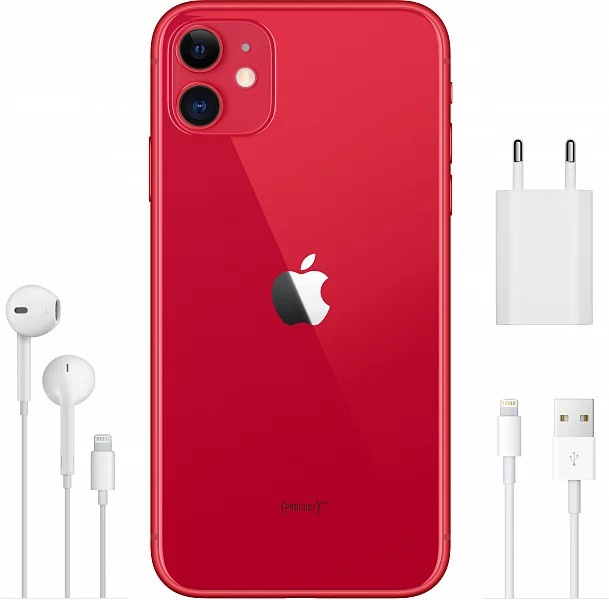 Смартфон Apple iPhone 11 256Gb Red - фото4