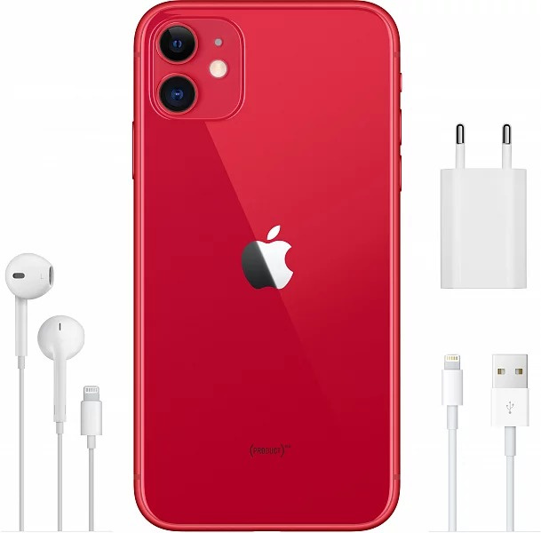 Смартфон Apple iPhone 11 128Gb Red - фото4