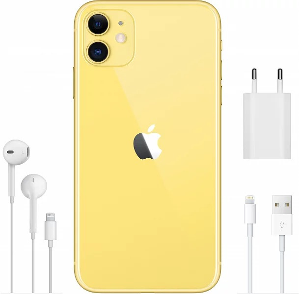 Смартфон Apple iPhone 11 128Gb Yellow - фото4