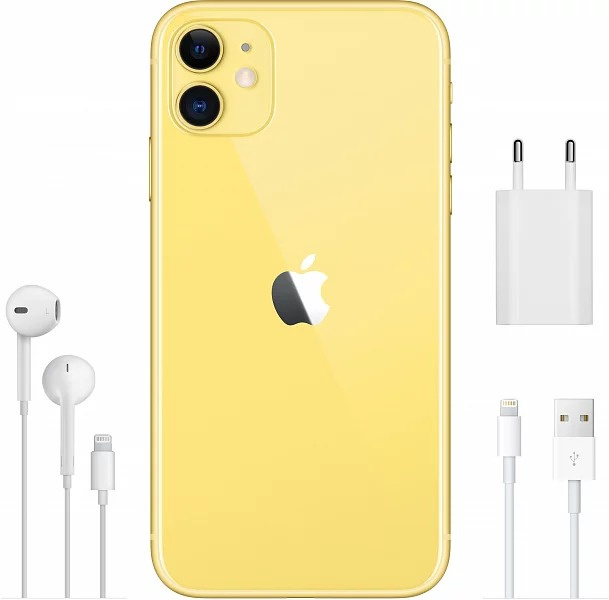 Смартфон Apple iPhone 11 64Gb Yellow - фото4